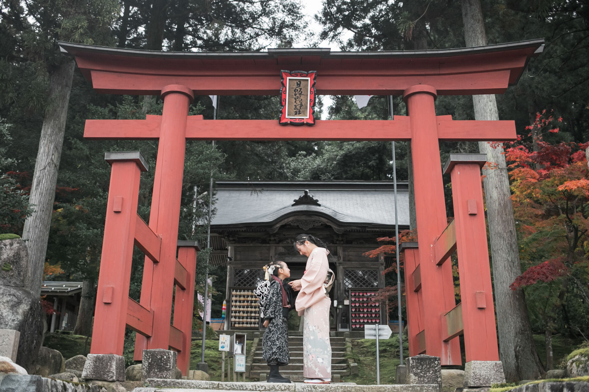 七五三【スタジオ→旦飯野神社】