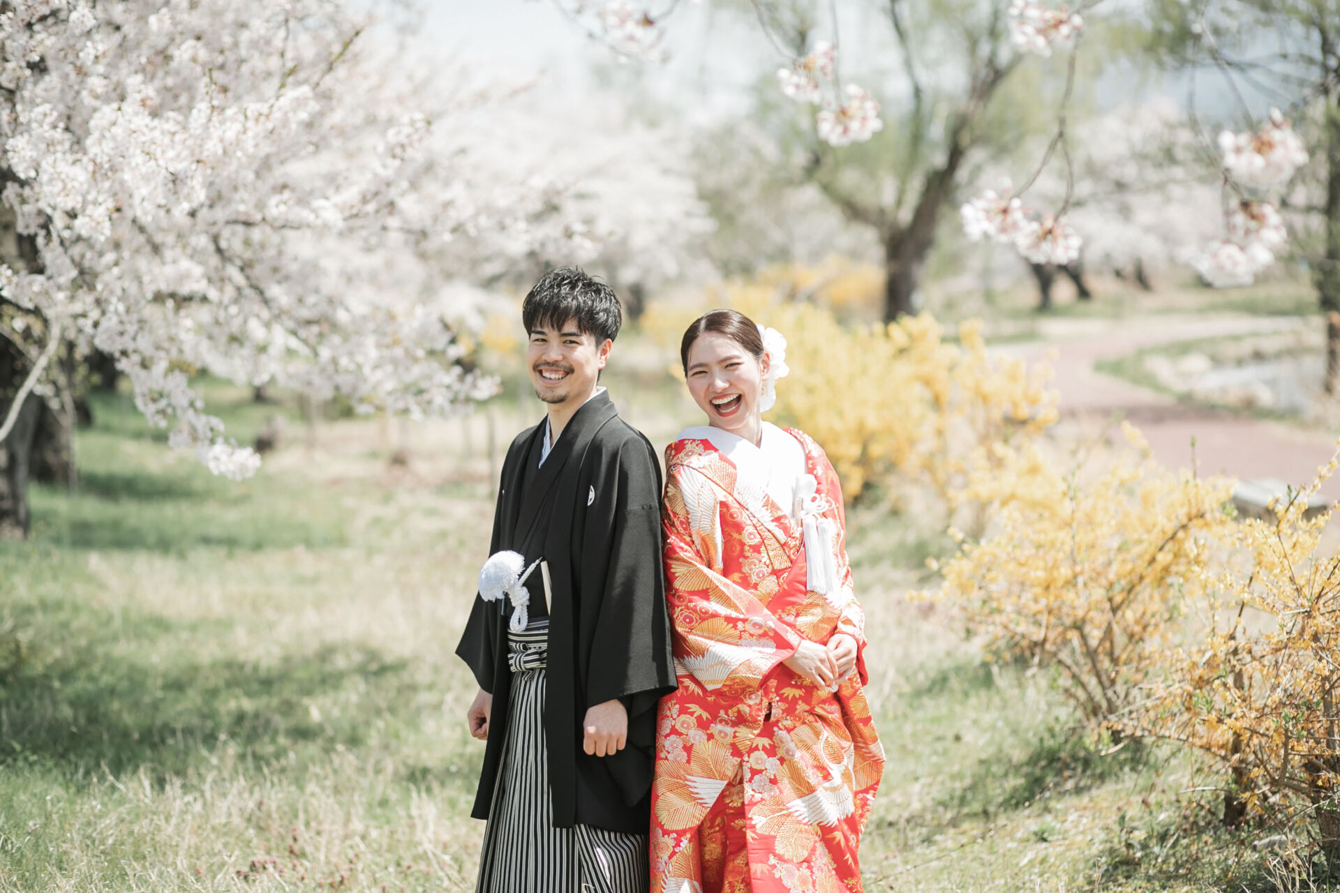 フォトウェディング【瓢湖→市島邸】